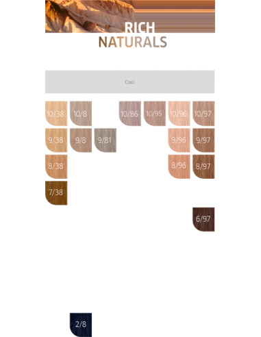 KOLESTON ME+ 10/96 Rubio Superclaro Cendré Violeta